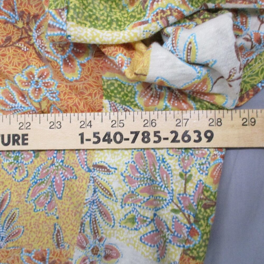 Cato Boho Cold Shoulder Patch Work Multi-Color Bl… - image 7